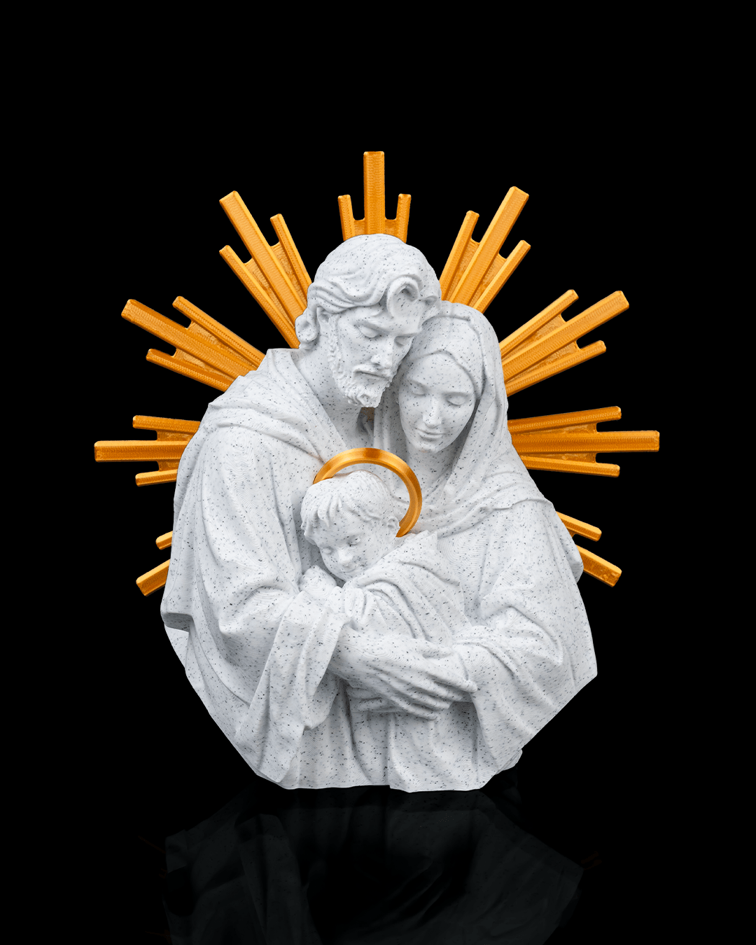 Sagrada Família | Estátua Decorativa Católica Jesus Maria José